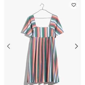 Madewell square-neck mini dress, size L
